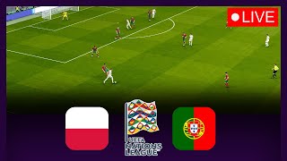 🔴 EN VIVO  Polonia vs Portugal  Liga de Naciones de la UEFA 2024 polonia portugal nationsleague [upl. by Oakleil200]