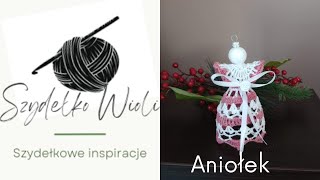 Szydełko Wioli  aniołka👼angelcrochet [upl. by Lledal]