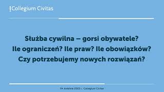 SŁUŻBA CYWILNA – GORSI OBYWATELE [upl. by Orabla]