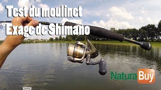 Test moulinet Exage de Shimano [upl. by Roy]