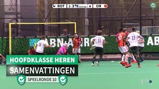 Hoofdklasse Heren  Samenvattingen Speelronde 10 [upl. by Aerdna128]