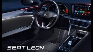 2020 SEAT Leon – Interior and Exterior lights amp infotainment [upl. by Ursi]