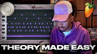 The ONLY MUSIC THEORY You Will EVER NEED as a PRODUCER  FL Studio Tutorial [upl. by Ratna]