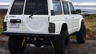 GQ Patrol Quarter Chop and Rear Bar Install [upl. by Tnomad172]