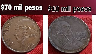 TE PAGO 70 MIL PESOS SI TIENES ESTAS MONEDAS DE CUPRO NIKEL mexicanas [upl. by Raamal]