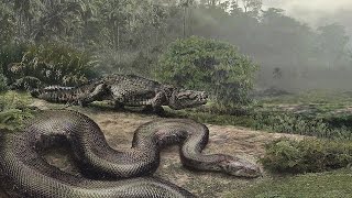 Worlds BIGGEST Snake ever Titanoboa [upl. by Naesad130]