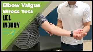 Elbow Valgus Stress Test for UCL Injury [upl. by Berthoud]