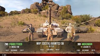 World of Tanks console EET1 Osorio P2 8kill 147 K Dmg [upl. by Naginarb]