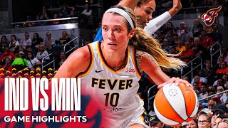 Indiana Fever Highlights vs Minnesota Lynx  September 6 2024 [upl. by Enyawud]