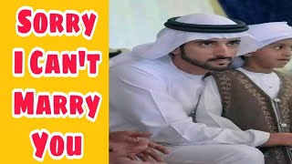 Sorry I Cant Marry You  Sheikh Hamdan  Fazza Poems  Sheikh Hamdan [upl. by Nnod268]