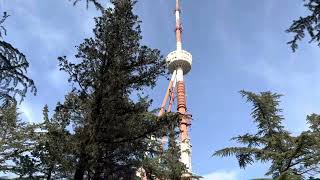 Tbilisi TV Tower amp Mtatsminda Park [upl. by Politi]