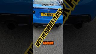 Best UK Number Plates Episode 13 numberplates uknumberplates privateplates numberplate ukcars [upl. by Hctub]