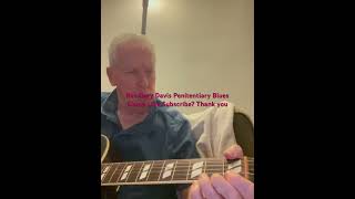 Penitentiary Blues short versionrevgarydavis acousticbluesinstrumental [upl. by Bogosian]