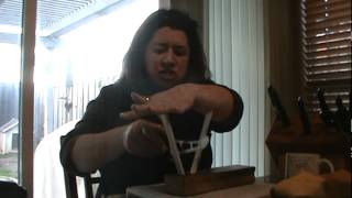 CutcoMindy How to sharpen the Cutco Cheese knife and Slice n Serve [upl. by Hennessy]