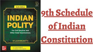 V134 Decoding the Ninth Schedule of Indian Constitution M Laxmikanth Polity for UPSC Preparation [upl. by Mandell]