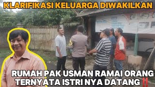 ISTRI NYA DATANG⁉️ LALU KLARIFIKASI SOAL KISAH PAK USMAN [upl. by Mcgray]