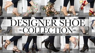 MY DESIGNER SHOE COLLECTION  Valentino Gianvito Rossi Chanel Dior Louboutin and more [upl. by Sarson]