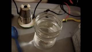 Vid13 Volcano Cell 15 Cup HHO Generator Demo HHO Browns Gas Hydroxy [upl. by Enihpesoj613]