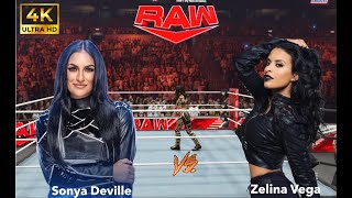 Sonya Deville Returned amp defeats Zelina Vega  WWE Raw highlights July 15  2K24  Gamerzflix [upl. by Sutherlan]