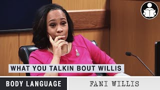 Body Language DA Fani Willis Hearing [upl. by Esertak518]