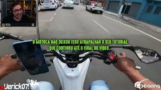 Alanzoka assistindo Xracing SUSTOS DE MOTO EP 198 [upl. by Curren]