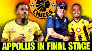 Kaizer Chiefs Sign Appollis 2 Days Before Transfer Window Closes  APPOLLIS TO CHIEFS FINAL STAGE [upl. by Nevaj583]