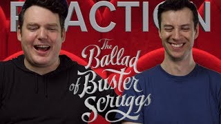 The Ballad of Buster Scruggs  Trailer Reaction [upl. by Carlos]