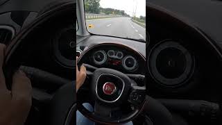 Fiat 500L 14 TJET 16V 120HP Acceleration [upl. by Assirim871]