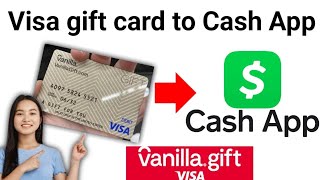 How to Add Vanilla Visa Gift Card to Cash App 2024 [upl. by Scheld504]