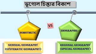 Ideographic vs Nomothetic On Geographical Thought  Bengali [upl. by Zollie930]