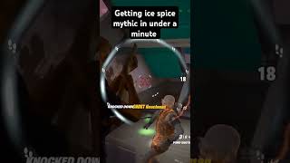 Getting ice spice mythic in under a minute fortnite gaming [upl. by Elbertine]