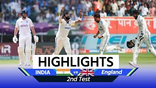 India vs England 2nd Test Match Highlights India Won by 106 Runs  Today Full Match Highlights [upl. by Macmahon427]