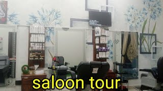 New salon design for womens low budget Salon  best Salon New decoration  Salon tour 2024 [upl. by Ecyaj208]