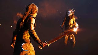 Hellblade 2  Drauger Ritual Scene amp Combat Gameplay Showcase 4K [upl. by Ardnuhsal]