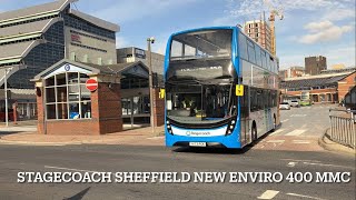 Stagecoach Sheffield NEW Enviro 400 MMC [upl. by Aleahcim623]