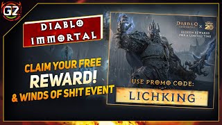 Get Free REWARD amp Winds of Fortune  ShT EVENT  Diablo Immortal [upl. by Hoy]