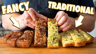 Perfect Homemade Garlic Bread 3 Ways [upl. by Bethany]