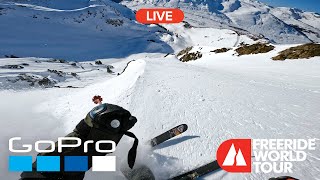 GoPro LIVE Freeride World Tour 2023  Baqueira Beret Spain [upl. by Norit]