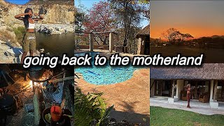 HOLIDAY VLOG come with me back to Zimbabwe [upl. by Xila]