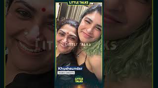 Khushboo உங்கள மாதிரியே உங்க மகளும் செம Styleலா இருக்காங்களே😍  littletalks [upl. by Ativel]