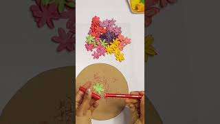 Easy Paper Flowers  kagojer ful  ful banano  ফুল বানানো  Paper craftFlower making DIYFlowers [upl. by Nyla]