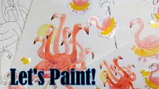 Painting the Flamingo Hydra [upl. by Purdum]