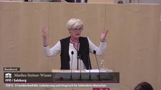 Marlies SteinerWieser  Indexanpassung der Familienbeihilfe  8112018 [upl. by Sinai]