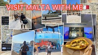 Explore Malta with me Day 1 St Julians Bay🤭 [upl. by Atinihc]