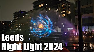 Leeds Light Night 2024 [upl. by Azilem]