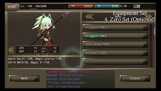 Iruna Online  High Wizzard HW Build 2023 Stat Equipment Gameplay [upl. by Enneira199]