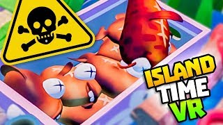 WHICH ONE OF THESE FISH IS POISON  Island Time VR Gameplay  VR HTC Vive Gameplay [upl. by Ahsinor]