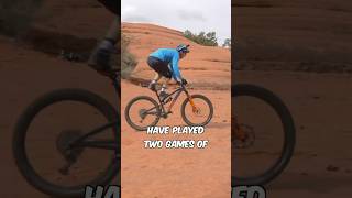 Don’t try this at home… or do 🤷‍♂️ mtb mountainbike bentonville gameofbike [upl. by Ativel183]