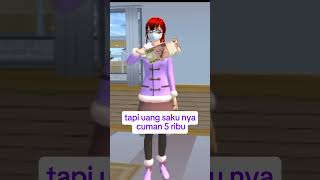 Uang saku kalian berapa Komen sakuraschoolsimulator dramasakuraschoolsimulator sakura sakurasad [upl. by Loreen]