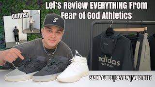 Fear of God Athletics x Adidas A Comprehensive Review  the 1 Basketball Sneaker and Clothing [upl. by Nyrroc]